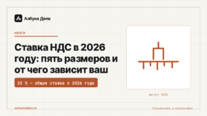 Ставка НДС в 2026 году: пять размеров и от чего зависит ваш